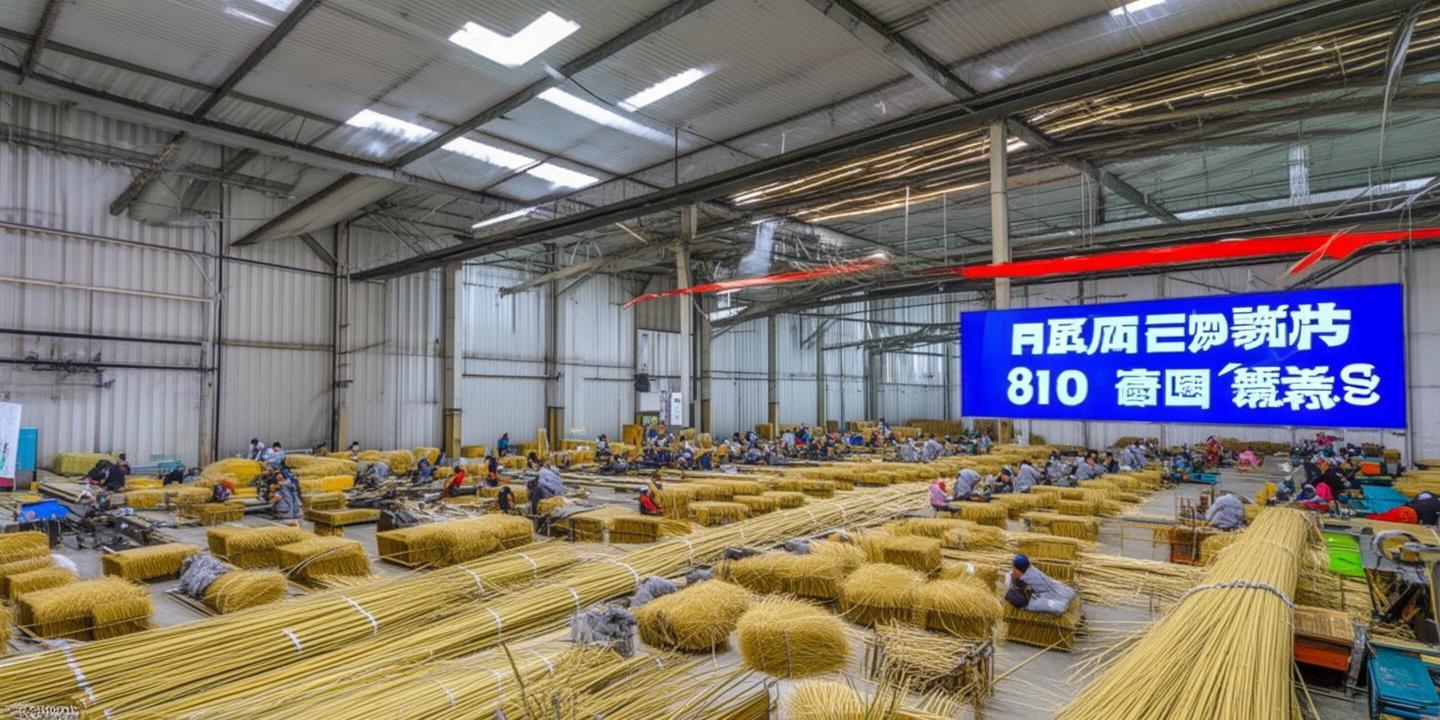 丰家铺镇竹制品加工产业链成型,年产值突破亿元大关