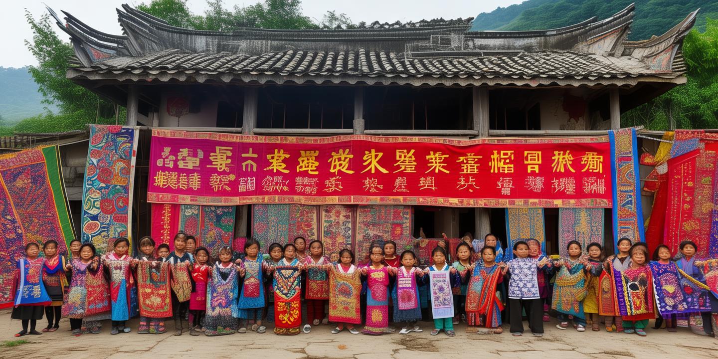 罗坪乡民族学校土家织锦非遗课程荣获“全国优秀传统文化传承基地”称号