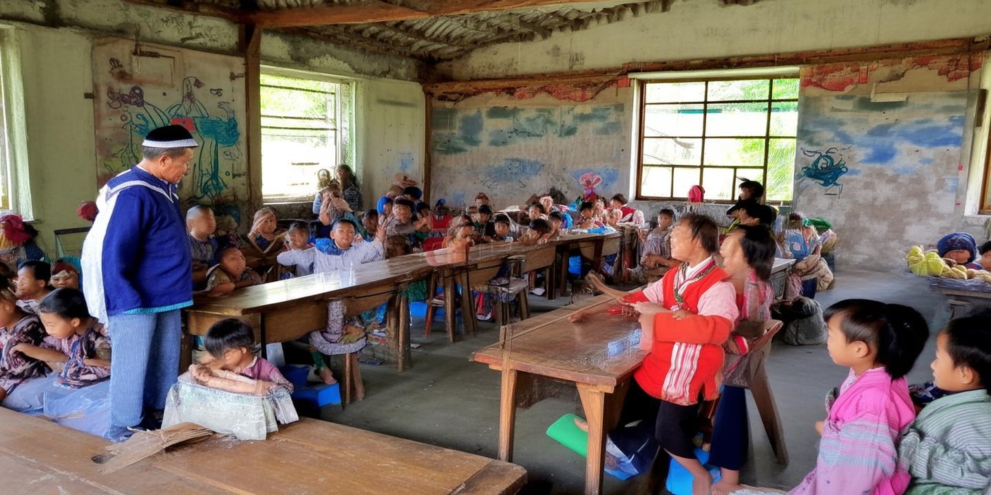 坡头镇渔乡学校“洞庭渔歌非遗班”开班,传承人现场授艺,传承湖湘文化瑰宝
